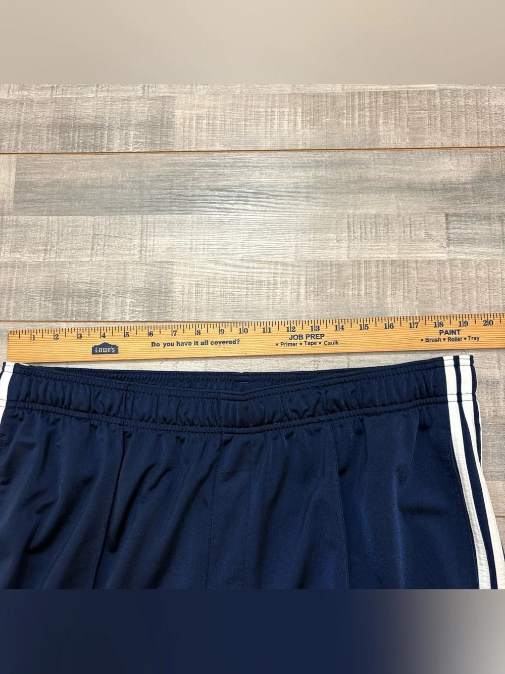 Vintage Adidas Track Pants Mens 2XL Blue 3 Stripe Athletic 2004 Y2K Polyester